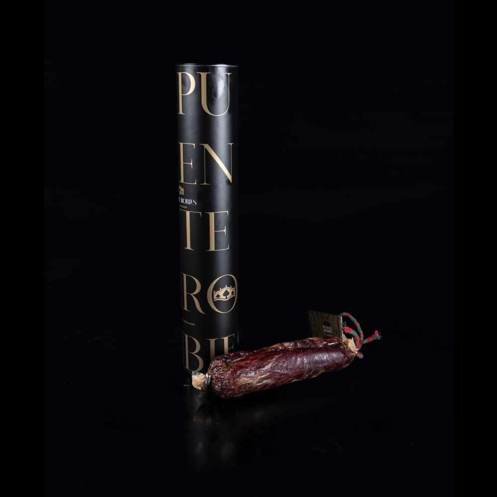 100% Iberian Breed Acorn-Fed Iberian Loin (Marbled Head Loin in Tube) 100% Iberian Breed Acorn-Fed Iberian Loin (Marbled Head Loin in Tube)