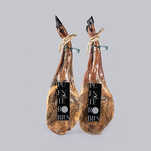 2 PALETAS DE CEBO DE CAMPO IBÉRICA 50% RAZA IBÉRICA