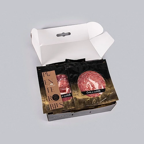 50% IBERIAN BREED ACORN-FED IBERIAN HAM (Hand-Cut) 50% IBERIAN BREED ACORN-FED IBERIAN HAM (Hand-Cut)