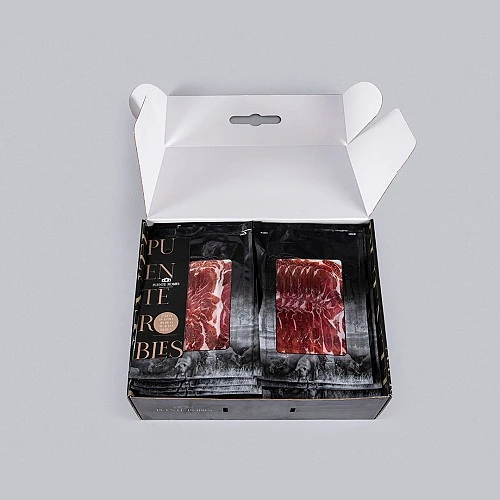 50% IBERIAN BREED ACORN-FED IBERIAN HAM (Machine-cut) 50% IBERIAN BREED ACORN-FED IBERIAN HAM (Machine-cut)