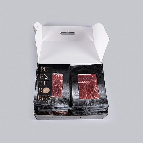 50% IBERIAN BREED FODDER-FED IBERIAN SHOULDER HAM (Machine cut)