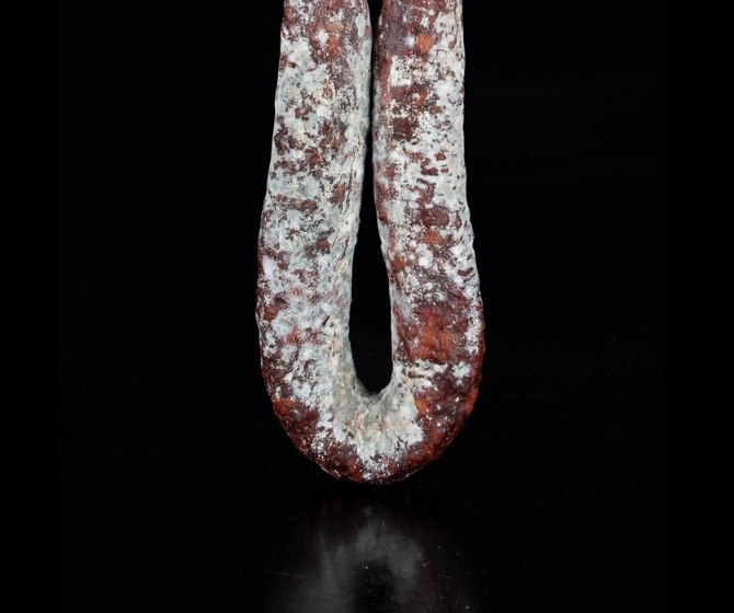 Chorizo embutido con moho no peligroso