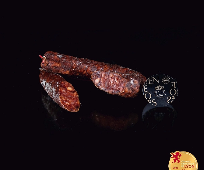 Chorizo Extra Picante: Mejor del Mundo. Medalla de Oro 2026 Chorizo Extra Picante: Mejor del Mundo. Medalla de Oro 2026
