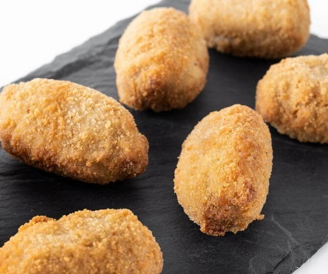 Croquetas de salchichón ibérico