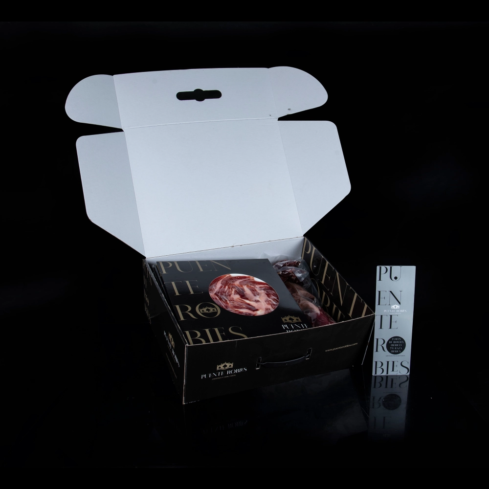 JAMÓN DE BELLOTA IBÉRICO 75% RAZA IBÉRICA (Cortado a cuchillo) JAMÓN DE BELLOTA IBÉRICO 75% RAZA IBÉRICA (Cortado a cuchillo)