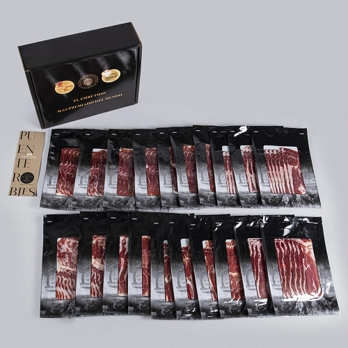 PACK 2: 20 SOBRES DE PALETA DE BELLOTA IBÉRICA 100% RAZA IBÉRICA CORTADA A MÁQUINA PACK 2: 20 SOBRES DE PALETA DE BELLOTA IBÉRICA 100% RAZA IBÉRICA CORTADA A MÁQUINA