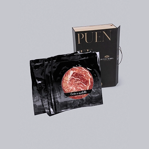 PACKETS OF IBERIAN BREED FODDER-FED IBERIAN HAM