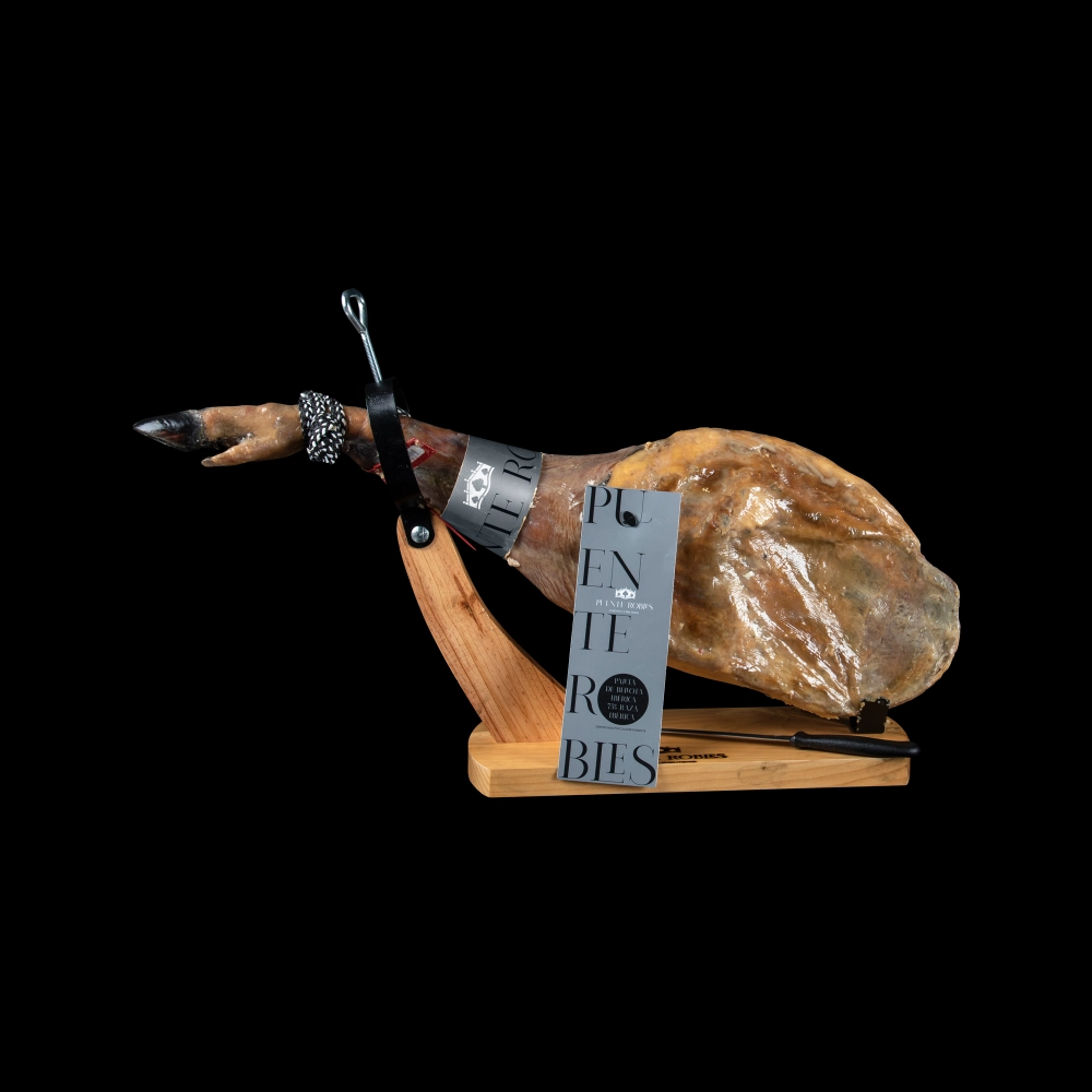 PALETA DE BELLOTA IBÉRICA 75% RAZA IBÉRICA DE 5 KG + JAMONERO Y CUCHILLO GRATIS PALETA DE BELLOTA IBÉRICA 75% RAZA IBÉRICA DE 5 KG + JAMONERO Y CUCHILLO GRATIS