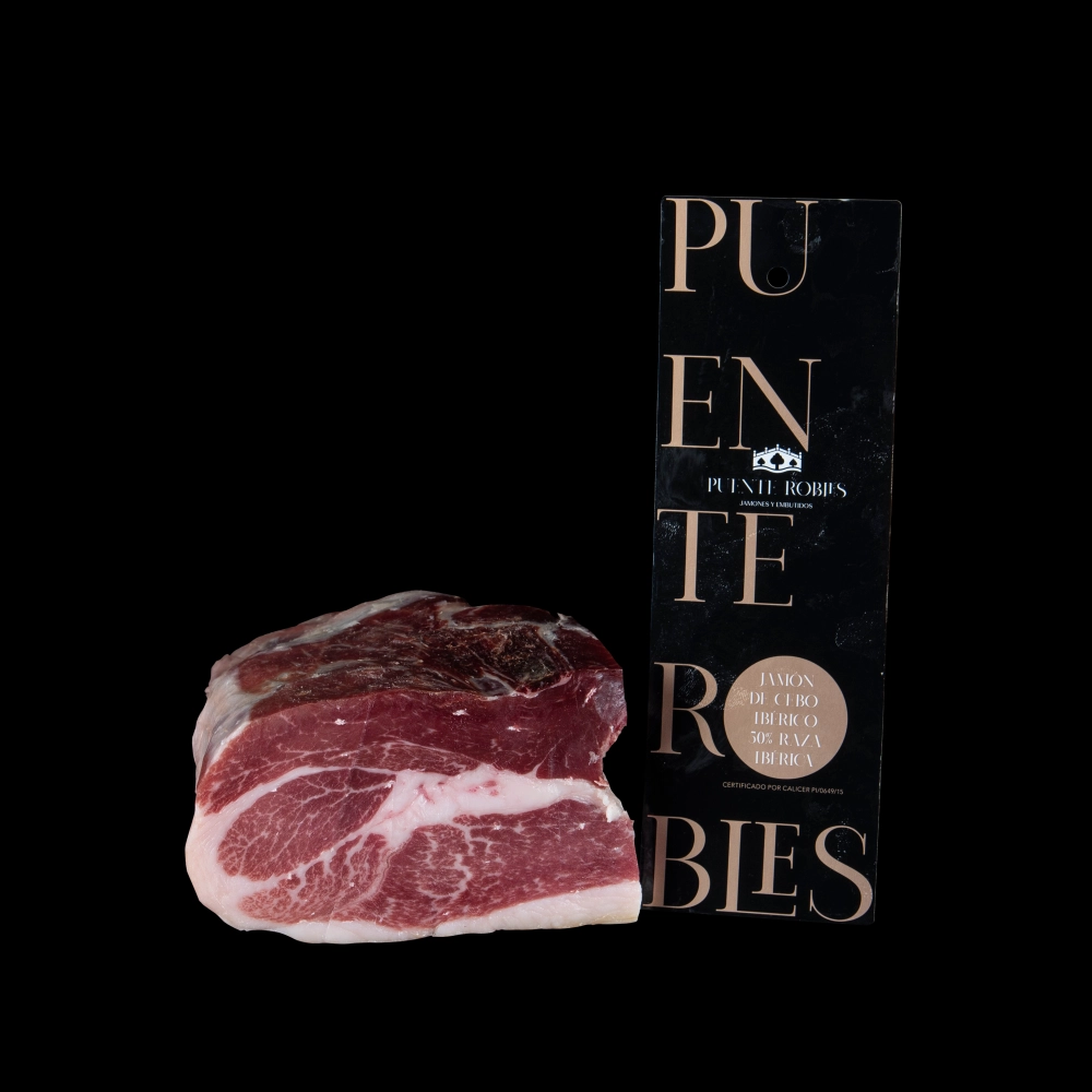 TACO DE JAMÓN DE CEBO IBÉRICO 50% RAZA IBÉRICA TACO DE JAMÓN DE CEBO IBÉRICO 50% RAZA IBÉRICA